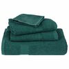 vidaXL Sauna Towels "FROGN" 4 pcs Green 80x200 cm 360 gsm