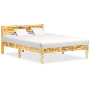 vidaXL Bed Frame without Mattress Solid Reclaimed Wood 120x200cm