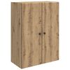 vidaXL Wall-Mounted Cabinet Artisan Oak 66 x 34.5 x 90 cm