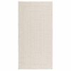 vidaXL Rug ZIZUR Cream 80x150 cm Jute Look Indoor and Outdoor