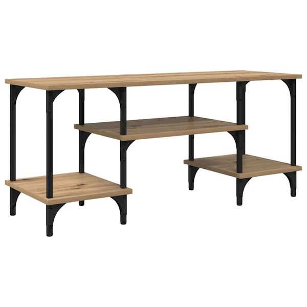 vidaXL TV Cabinet Artisan Oak 102 x 35 x 45.5 cm