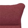 vidaXL Armchair Wine Red 69 x 74 x 93 cm Fabric