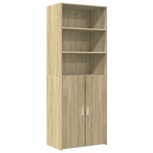 vidaXL Highboard Sonoma Oak 70x42.5x185 cm Engineered Wood