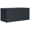 vidaXL File Cabinet Anthracite 90x40x180 cm Steel