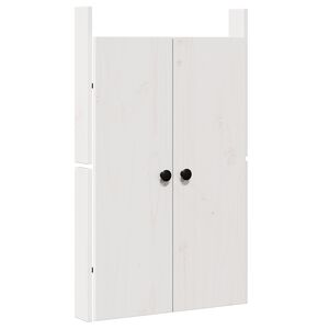 vidaXL Kitchen Door MEPPEL White 50 x 9 x 82 cm Solid Pine wood