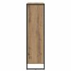 vidaXL Book Cabinet Artisian Oak 99.5 x 30 x 108.5 cm Engineered Wood