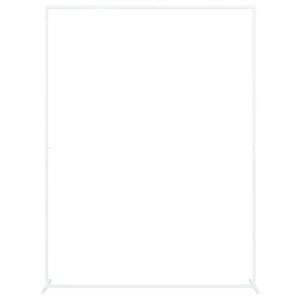 vidaXL Wedding Arch White 150 x 49.5 x 200 cm Steel