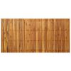 vidaXL 7 Piece Garden Dining Set 201.5x100 cm Solid Acacia Wood