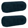 vidaXL Cushion Cover 2 pcs HEERLEN Navy Blue Dia. 15 x 40 cm