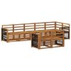 vidaXL Outdoor Sofa Set 7 pcs