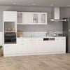 vidaXL Bottom Cabinet Lyon White 60x46x81.5 cm Engineered Wood