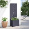 vidaXL Garden Privacy Screen Anthracite 50 x 140 cm Cold-rolled steel