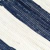 vidaXL Placemats 4 pcs Chindi Stripe Blue and White 30x45 cm