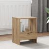 vidaXL Magazine Rack Artisan Oak 35 x 30 x 45 cm