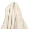 vidaXL Blanket Hoodie KINN Cream XXL Cotton