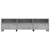 vidaXL TV Cabinet Concrete Grey 150x30x44.5 cm Engineered Wood