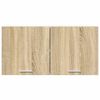 vidaXL Hanging Cabinet Sonoma Oak 80 x 31 x 40 cm Engineered Wood
