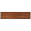 vidaXL Window Sill Brown wood 140 x 30 x 4.5 cm PVC