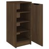 vidaXL Shoe Cabinet Brown Oak 30x35x70 cm Engineered Wood