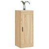 vidaXL Wall Mounted Cabinet Sonoma Oak 34.5x34x90 cm Engineered Wood