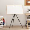 vidaXL Adjustable Display Easel Black Metal