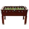 vidaXL Football Table Steel 60 kg 140x74.5x87.5 cm Brown