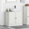 vidaXL Sink cabinet VIGO White and Antique White 68 x 34 x 59 cm