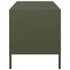 vidaXL TV Cabinet Olive Green 101.5x39x43.5 cm Cold-rolled Steel