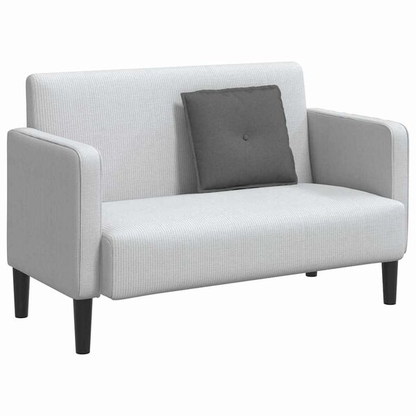 vidaXL Back Pillow Dark Grey 50 x 19 x 45 cm Fabric