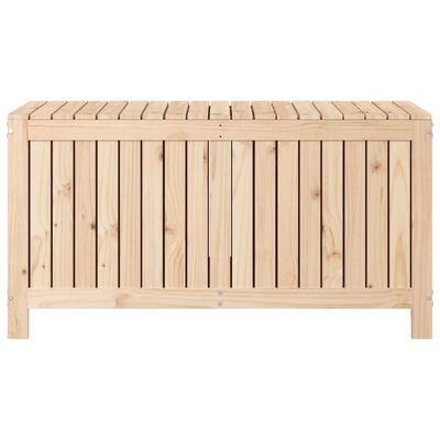 vidaXL Garden Storage Box 121x55x64 cm Solid Wood Pine