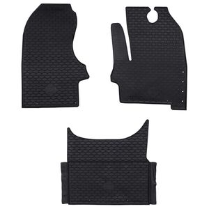 vidaXL Car Mat 3 pcs Black suitable for Iveco DAILY 2014- Rubber
