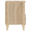 vidaXL Bedside Cabinets 2 pcs Sonoma Oak 40x35x50 cm