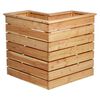 dobar Corner Raised Bed Natural