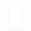 vidaXL Wedding Arch White 100 x 39 x 200 cm Steel
