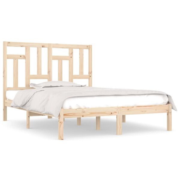 vidaXL Bed Frame without Mattress 160x200 cm Solid Wood Pine