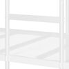 vidaXL Bunk Bed without Mattress White 80x200 cm Steel