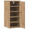 vidaXL Shoe Cabinet Artisan Oak 32x35x70 cm Engineered Wood