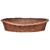 vidaXL Willow Dog Basket/Pet Bed Natural 90 cm