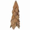 vidaXL Christmas Tree with Stand Brown 50 cm Solid teak wood