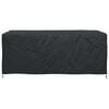 vidaXL Furniture Cover Plain Black 240 x 110 x 70 cm 420D