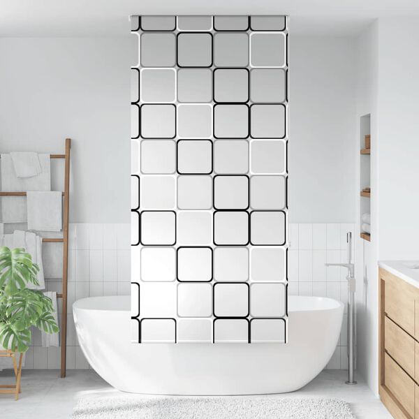 vidaXL Shower Roller Blind 110x240 cm Fabric Width 106 cm