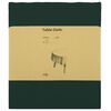 vidaXL Table Cloth 5 pcs Round Dark Green &Oslash; 160 cm Polyester