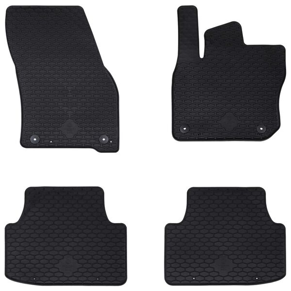 vidaXL Car Mat 4 pcs Black suitable for VW TIGUAN MHEV & PHEV 2024-