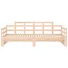 vidaXL Pull-out Day Bed without Mattress Solid Wood Pine 2x cm