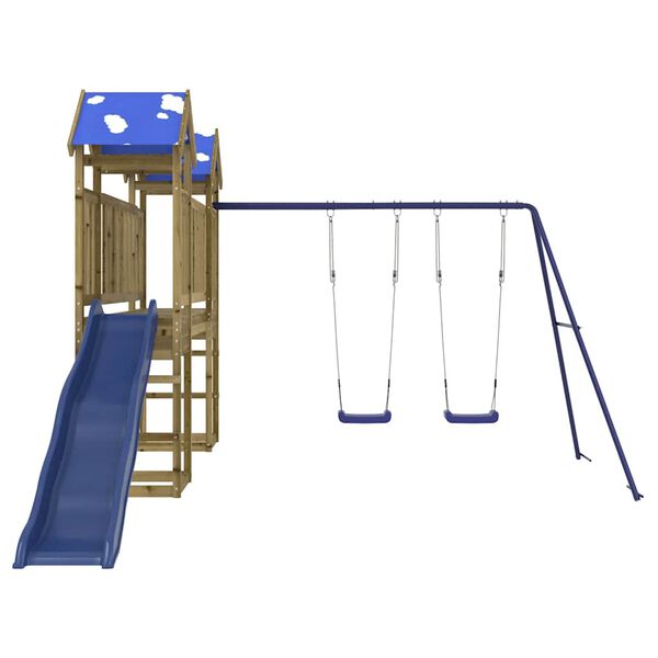 vidaXL Outdoor Playset Impregnated Wood Pine