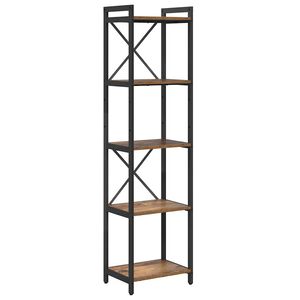 vidaXL Bookshelf Old wood 40 x 30 x 155 cm Engineered Wood