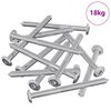 vidaXL Furniture Screws 1200 pcs Silver Steel