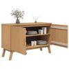 vidaXL Sideboard OLDEN Brown 114x43x73.5 cm Solid Wood Pine