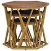 vidaXL Coffee Tables Brown 55 x 55 x 50 cm Solid Mango Wood