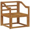 vidaXL Outdoor Sofa Solid Acacia Wood Natural